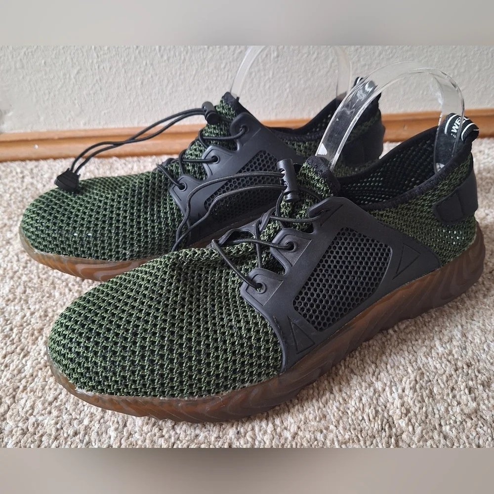Adidas Die Weltmarke Mit Den 3 Stripes~Green/Black Sneakers Eur 42